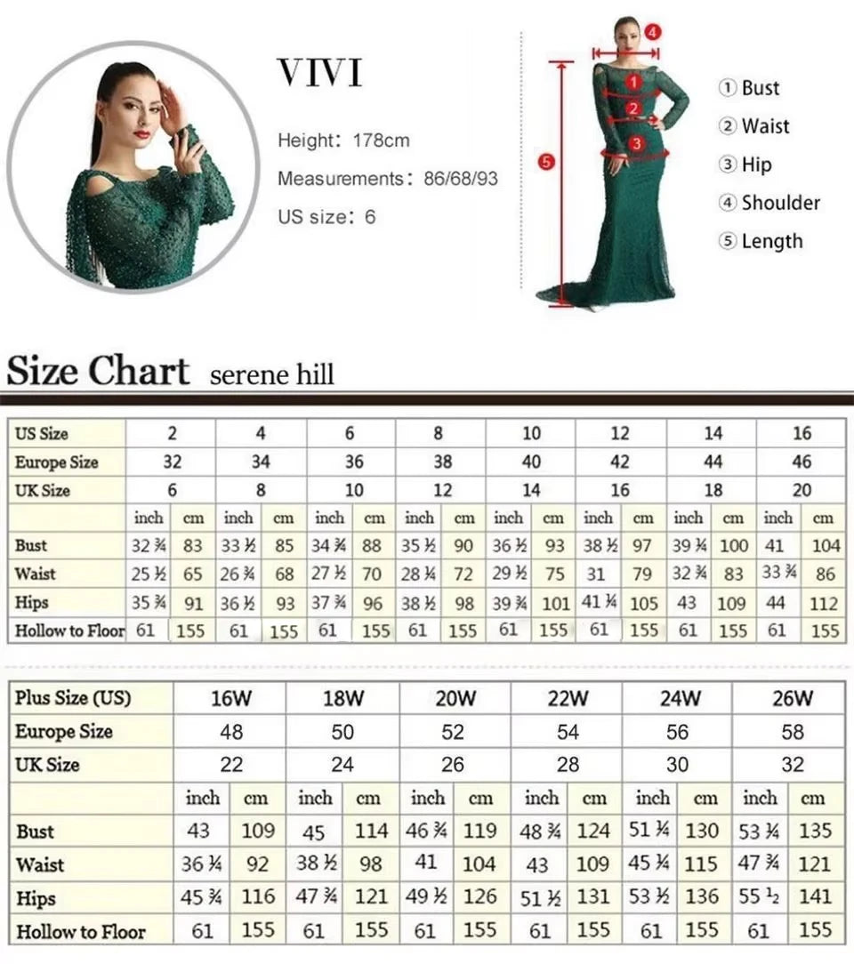 Serene Hill Beaded Cape Mermaid Gown (LA71885A)